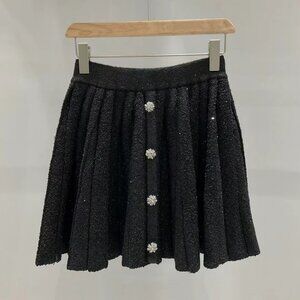 Self-portrait new autumn and winter style knitted skirt